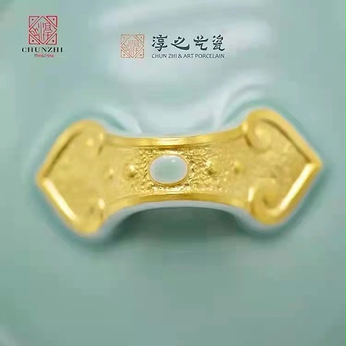 交能＆淳之 · 一周一品鉴——青瓷金镶玉对罐