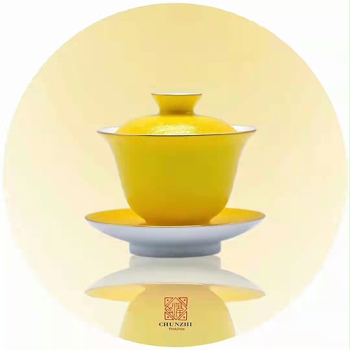 交能＆淳之 · 一周一品鉴——黄扒花餐具&茶具系列套组