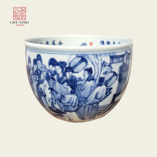 青花柴窑《前赤壁赋》