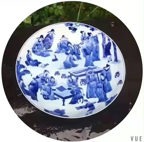 交能＆淳之 · 一周一品鉴——淳之手工手绘青花柴窑十八学士茶具套组