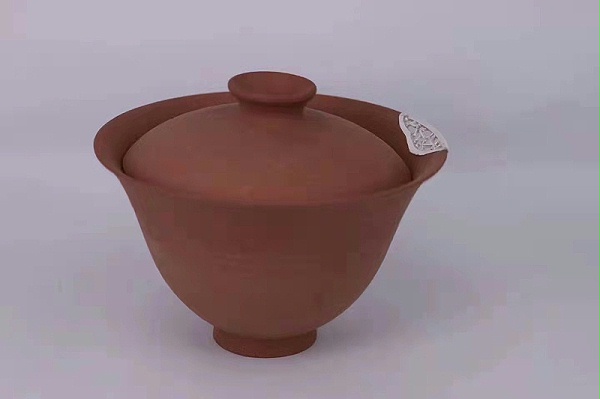 淳之手工手作盘口金缮陶艺盖碗泽平器