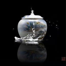 交能＆淳之 · 一周一品鉴——淳之手绘青绿山水茶具套组