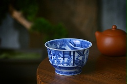 交能＆淳之 · 一周一品鉴——青花柴窑内外画人物系列