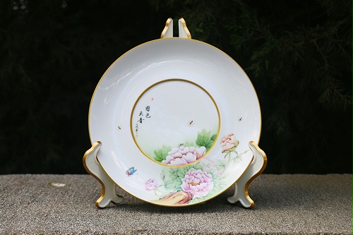 交能＆淳之 · 一周一品鉴——淳之藏瓷淳之藏瓷淳之重工孔雀盖碗三件套