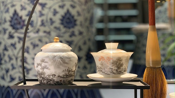 富春山居图墨彩描金系列 (3)