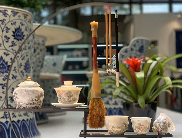 富春山居图墨彩描金系列 (2)