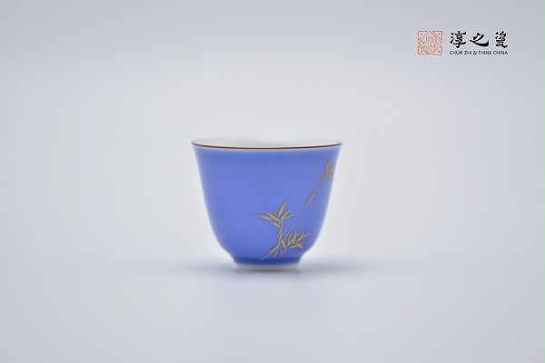 天青釉描金竹系列