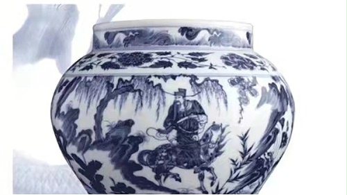 淳之文化®||元青花瓷器“苏麻离青”料和铁锈斑详解