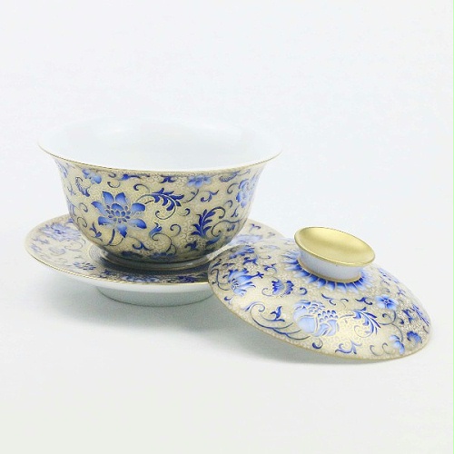 交能＆淳之 · 一周一品鉴——描金缠枝莲纹蓝珐琅