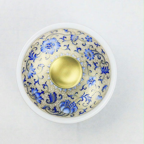 交能＆淳之 · 一周一品鉴——描金缠枝莲纹蓝珐琅