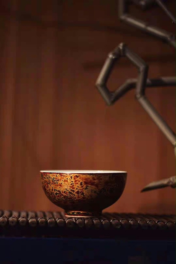 大漆茶杯