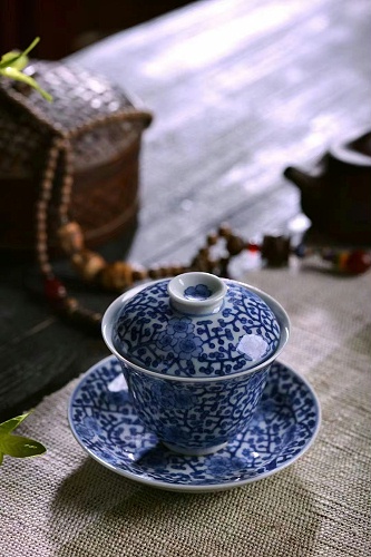 交能＆淳之 · 一周一品鉴——淳之藏瓷青花柴窑冰梅茶具