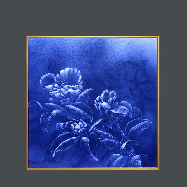 12花神瓷板画