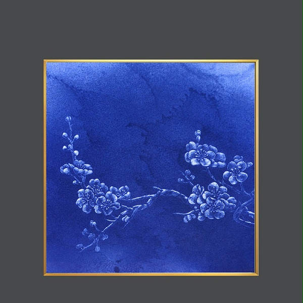 12花神瓷板画