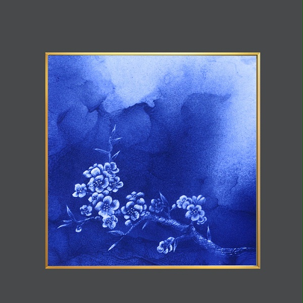 12花神瓷板画