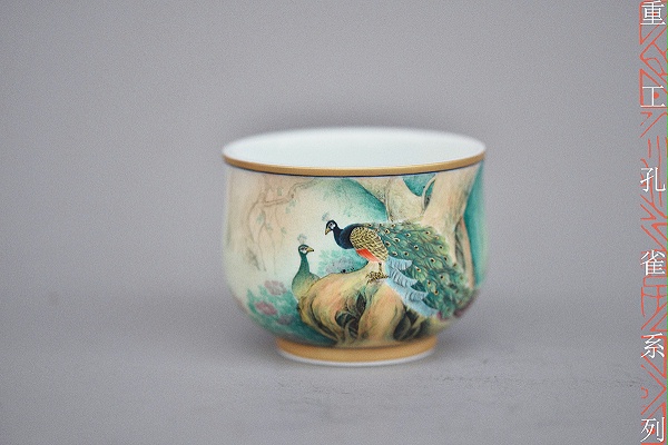 淳之藏瓷-重工孔雀系列