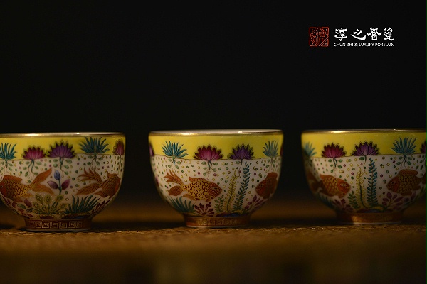 淳之奢瓷-描金白珐琅系列