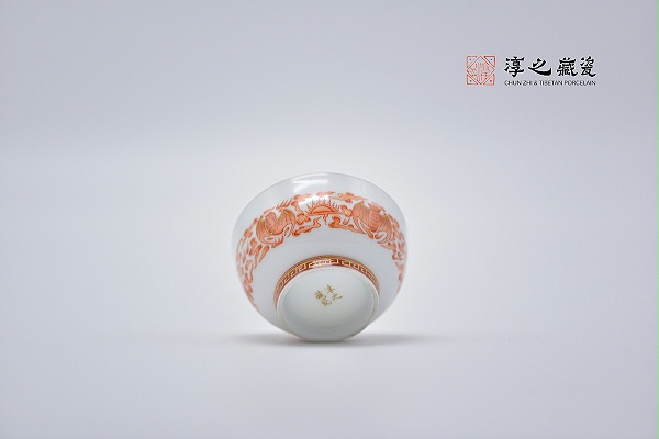 淳之藏瓷-矾红描金龙纹系列