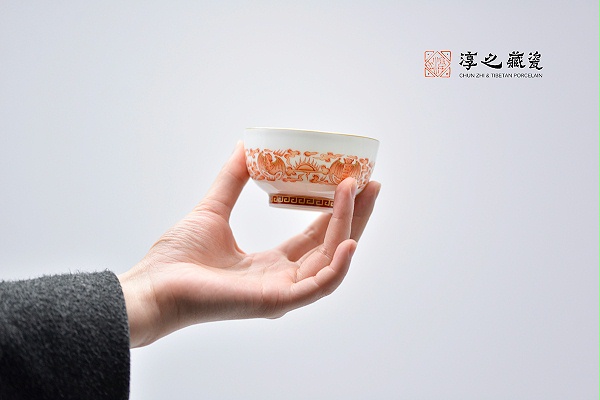 淳之藏瓷-矾红描金龙纹系列