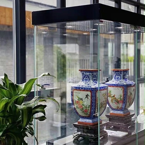 交能＆淳之 · 一周一品鉴——淳之藏瓷手绘青花开窗花鸟对罐