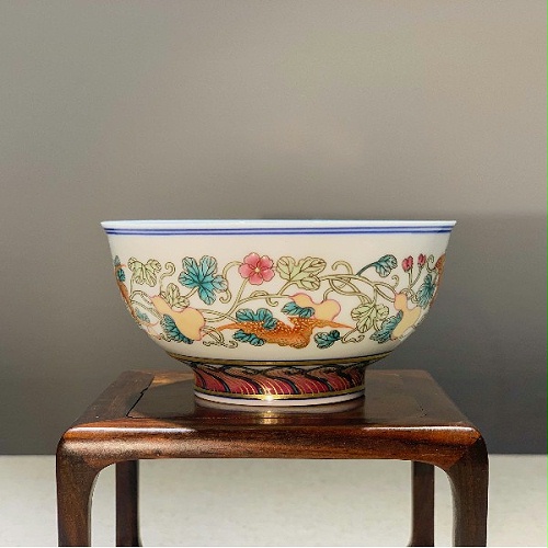 交能＆淳之 · 一周一品鉴——淳之外珐琅葫芦内青花孔雀主人杯