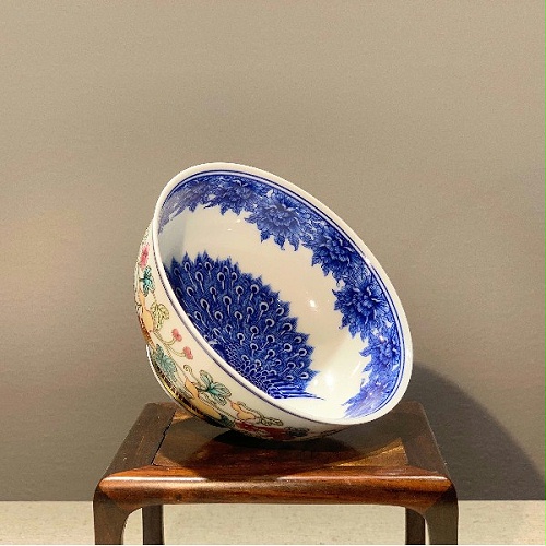 交能＆淳之 · 一周一品鉴——淳之外珐琅葫芦内青花孔雀主人杯