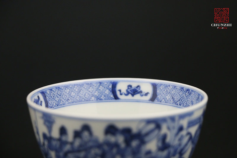 青花柴窑主人杯3c