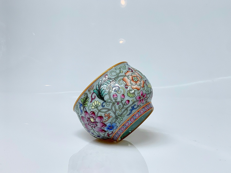 汝窑珐琅冰裂纹主人杯 (3)