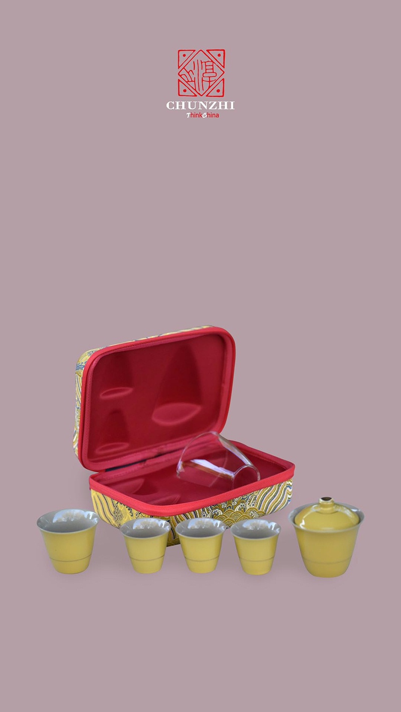 身未动心已远旅行茶具 (1)