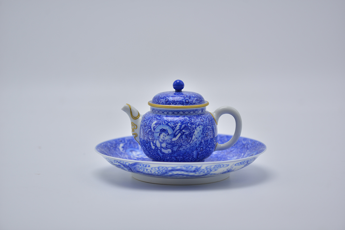 淳之藏瓷-青花敦煌飞天系列