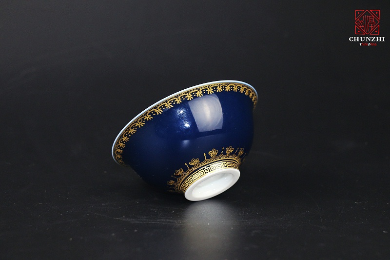 祭蓝描金主人杯 (1)